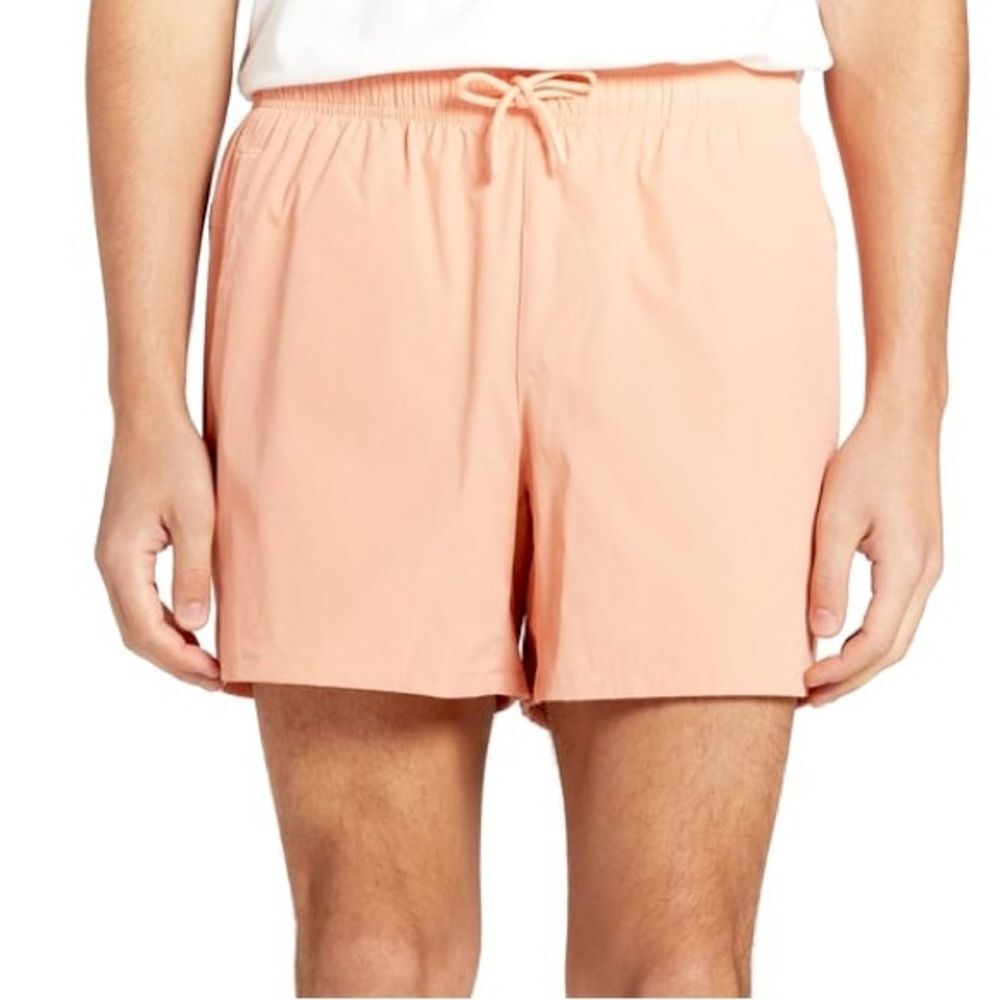 VRST Pink Athletic Shorts with Elastic Waistband